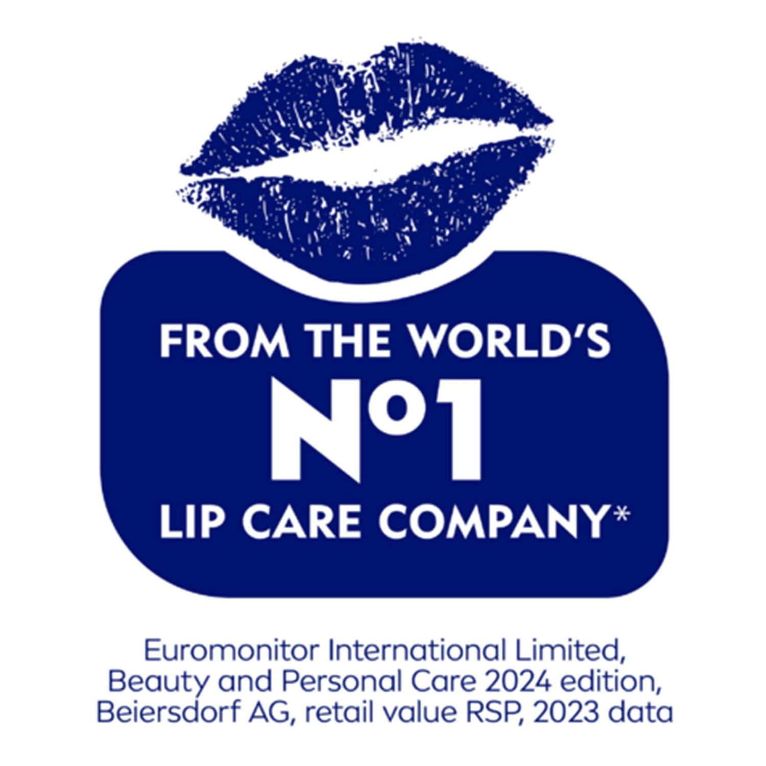 NIVEA Soothing Care SPF 15 Lip Balm Stick, 4.8g Stick (2 Pack)