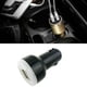thumbnail image 2 of Cargador de coche universal USB de 2,1 A, minibala LED, doble USB, adaptador de 2 puertos para teléfono móvil (negro), 2 of 5