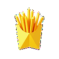 thumbnail image 5 of cartoon French Fries Stickers, Waterproof French Fries Sticker for Water Bottle Laptop Phone Cases Planner Skateboard Luggage Helmet Party Favor Decor, Ideal for Adults Teens Teacher Rewards, 5 of 9