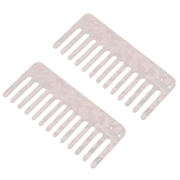 2 Pcs AntiStatic Hair Comb Wide Tooth for Thick Curly Hair Hair Care