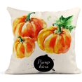 thumbnail image 3 of EREHome Set of 4 Pillow Cases Happy Thanksgiving Lettering Celebration Quotation Badge Vintage Maple Leaves Throw Pillowcase Cover Cushion Case Home Decor 18x18 inch, 3 of 5