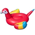 thumbnail image 3 of Swimline 93" Scarlet Macaw Parrot Novelty Inflatable Swimming Pool Floating Raft - Yellow/Red, 3 of 7