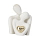 thumbnail image 2 of Estatua de pareja, soporte de TV, decoración, estatua de pareja, escultura de cerámica para cumpleaños Blanco, 2 of 9