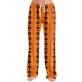 thumbnail image 2 of Womens Halloween Pajama Pants Witch Print Casual Elastic Waist Pjs Lounge, 2 of 5