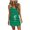 Green, variant on Rutainlusire Striped Dresses for Women Summer Casual Sleeveless Spaghetti Strap Sundress Printed V-Neck Midi Dress for Daily Wear