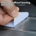 thumbnail image 4 of Carpet Fixing Stickers Double Sided Self-Adhesive Non-slip Sticker Car Floor Mat Fixed Patches Universal Adhesive Fastener Tapes Black-Rectangle-B 20pairs (40pcs), 4 of 6