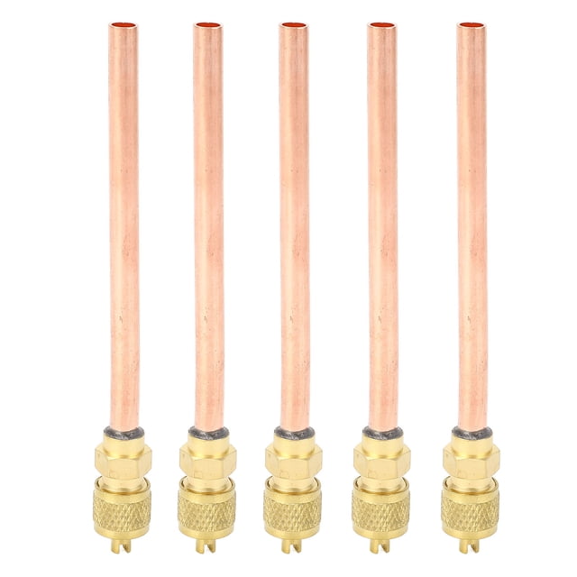 Válvula De Servicio De Aire Acondicionado, Válvula De Retención De Aire Acondicionado Estable 5PCS 7/16 20 UNF Para Tuberías R22