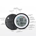 thumbnail image 4 of °C/°F Digital Thermometer Hygrometer Temperature Humidity Meter Max Min Value Trend Display CJ3305F Temperature Humidity Meter ,Easy to Operate, 4 of 6