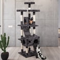 thumbnail image 4 of Coziwow 67" Cat Tree & Condo Scratching Post Tower, Gray, 4 of 10