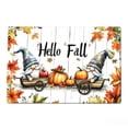 thumbnail image 2 of Zynviq Thanksgiving Area Rugs Pumpkin 15.7" X 23.6" Throw Rug Polyester White Washable Rectangular Small Rug for Living Room, 2 of 7