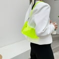 thumbnail image 4 of Sac Bandoulière en PVC Transparent Sac Cabas Mode pour Femmes Hobos pour Dames (Blanc), 4 of 9