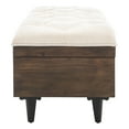 thumbnail image 4 of Safavieh Liam Rustic Tufted Cocktail Ottoman with Storage, 4 of 13
