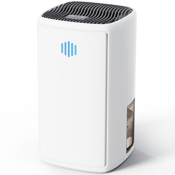 KLOUDIC Dehumidifier for Home (280 sq. ft), 37Oz Water tank,Portable and Quiet with Auto Shut Off