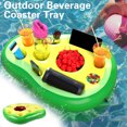 thumbnail image 3 of LJNYFDC Inflatable Plate Inflatable Dinner Tray Fruit Shape Leak Proof Strong Buoyancy Water Dining PVC Pool Drink Holder Float for Beach Supplies, 3 of 6