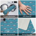 thumbnail image 4 of Bingfone Cartoon Whale Door Mat 16"x24" Front Entrance Non-Slip Low Profile Washable for Entryway, 4 of 7