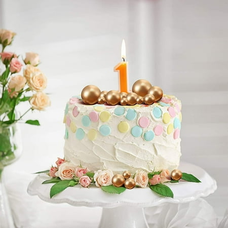 66 Pieces Mini Balloon Cake Topper Foam Ball Cake Picks Cupcake Faux Pearl Balls Diy Cake Insert Topper Baking Decoration Supplies For Wedding Anniversary Birthday Party Baby Shower Cake Decoration Walmart Canada
