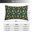thumbnail image 2 of Kdxio Cotton Pillow Cases 14"x20" Pillowcases,Soft and Breathable Bedroom Pillow Cases-Colorful Elephants-No Pillow Core, 2 of 5