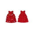 thumbnail image 2 of BemeyourBBs Girls Christmas Dress Sleeveless  Stars Layered Tulle Dress with Bells, 2 of 9