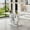 63 inch White Style1, variant on LUFTUT Modern Dining Table for 6, White Faux Marble Pattern Kitchen Table with U-Shaped Pedestal Base, 1.8" Thick MDF Dinner Table, Rectangular Top, Easy Assembly for Apartment/Loft