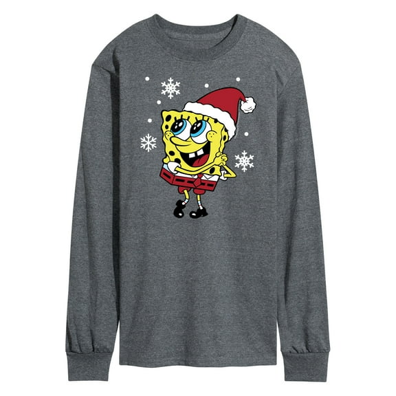 SpongeBob SquarePants - Dear Santa - Men's Long Sleeve T-Shirt
