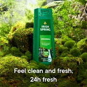 Irish Spring Mens Body Wash, Body Wash for Men, All Skin Types, Original Scent, 20 fl oz Bottle, 2 Pack