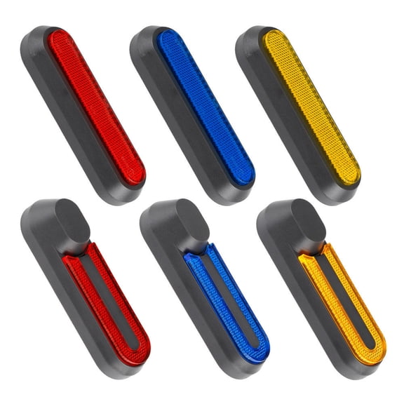 LAZIOEGR Set of 4 Reflective Wheel Hub Caps for M365, PRO, PRO2, 1S Electric Scooters – Waterproof, Easy‑Install, Night‑Safety Decorative Covers with Screws