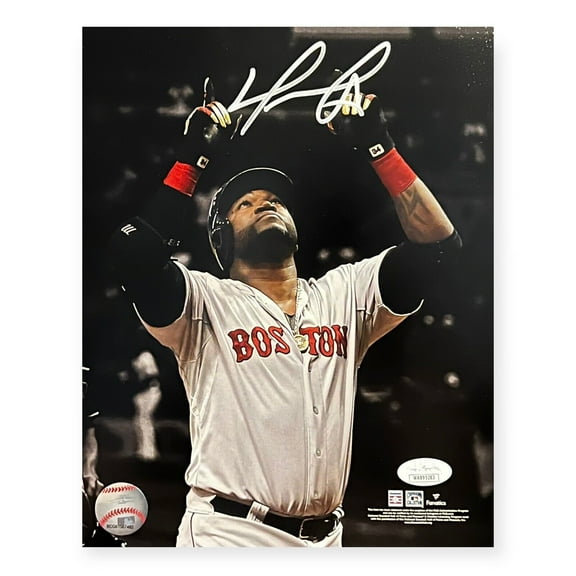 David Ortiz Boston Red Sox Autographed 8x10 Photo JSA