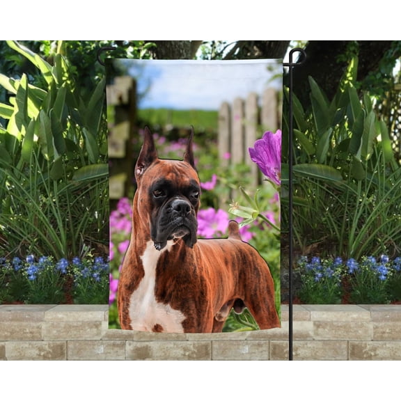 Boxer Garden Flag