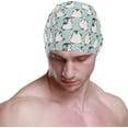 thumbnail image 2 of FYBTO Bonnet de Natation Belle Pingouin Animal Adulte FYBTO Polyester, 2 of 4