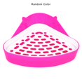 thumbnail image 1 of Geometric Pet Potty Hamster Toilet Corner Bedding Box Small Animal Plastic Toilet Color Random, 1 of 9