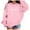 Pink, variant on Girls Clothes Athletic Hoodies Long Sleeve Pullover Sweatshirt Sweet Cool Casual Pullover Hooded for Boys Girls Cute Pattern Print Sweatshirts for Girls Toddler & Kids