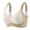 Beige(1PC), variant on Gymayou Women Wireless Seamless Support Bra No Underwire Full Coverage Push Up Gathered Sports Bra Shockproof Everyday Comfort Bralette Beige(1PC) L