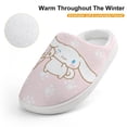 thumbnail image 4 of Kids Slippers Cinnamoroll House Slippers Warm Soft Plush Slipper Anti-Slip Winter Fluffy House Shoes for Boys Girls, 4 of 7