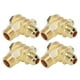 thumbnail image 2 of Tubo roscado macho 4 piezas NikouMX Válvula de retención Aleación de zinc herramienta, 2 of 8