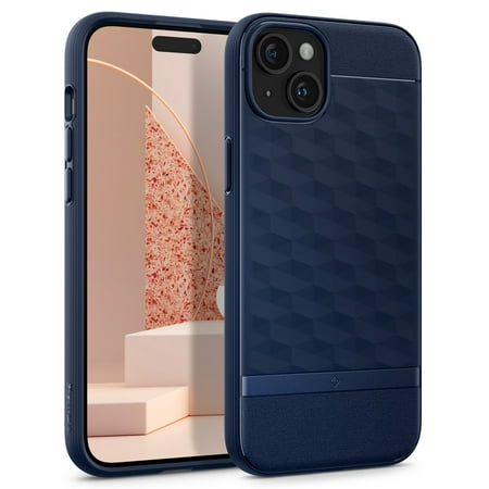 iPhone 15 Plus (2023) Case (2023) | Caseology [Parallax Mag] - Midnight Blue