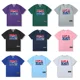 thumbnail image 5 of Camiseta de baloncesto para hombre y mujer, para correr, transpirable, de secado rápido, para gimnasio, fitness, tiro, entrenamiento, ropa de ejercicio, camisetas deportivas, 5 of 5