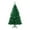Green, variant on Artificial Christmas Tree 4FT 5FT 6FT 7FT 8FT, Realistic Pine needle Xmas Tree with Detachable Metal Base, Holiday Decor for Home & Party