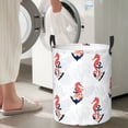 thumbnail image 4 of Lsque Sea Horse And Corals1 pattern Laundry Hamper Basket, Tall Woven Rope Hamper Basket for Clothes, Lightweight Storage Basket, Collapsible Waterproof-Medium, 4 of 8