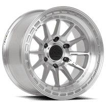 Lock Offroad Baja 17x9 6x139.7 0et 106.2 Machined w/ Clear Coat