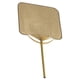 thumbnail image 1 of Retro Paper Fans 1Pcs Khaki Bamboo Paper Hand Fan with for Decoration, 1 of 3