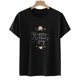 thumbnail image 5 of Tops con estampado de día de la madre de Pascua de manga corta con cuello redondo a la moda para mujer Fridja  bn7730, 5 of 7