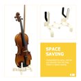 thumbnail image 1 of CTIRCHIU Beige Violin Folding Stand Portable Foldable Rack for Storage and Elegant Instrument Display, 1 of 8