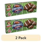 (2 pack) Snack Cakes, Little Debbie Family Pack Football Brownies