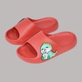 thumbnail image 6 of IVEYRTF Kids Slides Shoes Non Slip Thick Sole Casual Solid Color Home Slippers Bathroom Indoor Summer Comfort Breathable Slide Sandals, 6 of 7