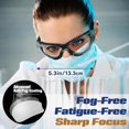 thumbnail image 4 of Gafas de seguridad Flaya Z87.1 UV400 antivaho ajustables, 4 of 6