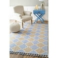 thumbnail image 2 of nuLOOM Hand Woven Becky Rug 5' x 7' Blue Rectangle (AIST04A-507), 2 of 3