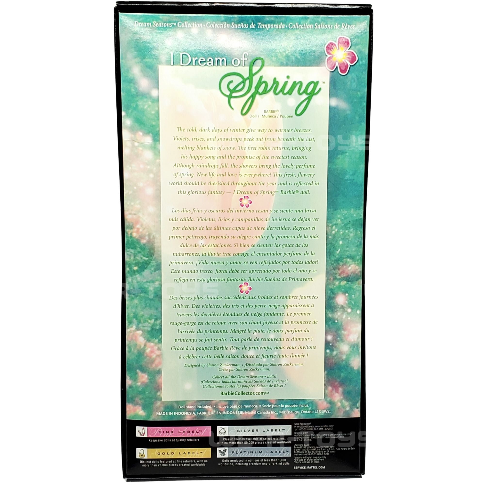 Barbie Doll - Silver Label - I Dream Of Spring - Dream