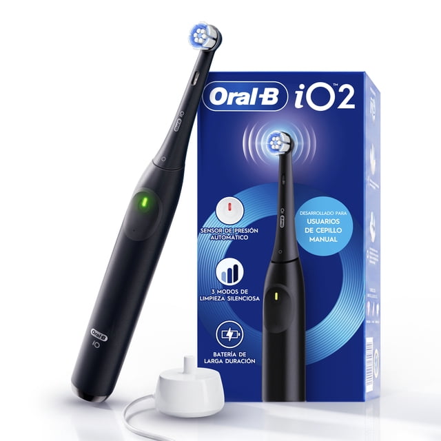 Cepillo de Dientes Eléctrico ORAL-B iO2, Sensor de Presión, Cabezal Redondo