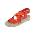thumbnail image 3 of Via Spiga Womens V-Gia Leather Strappy Espadrilles, 3 of 5
