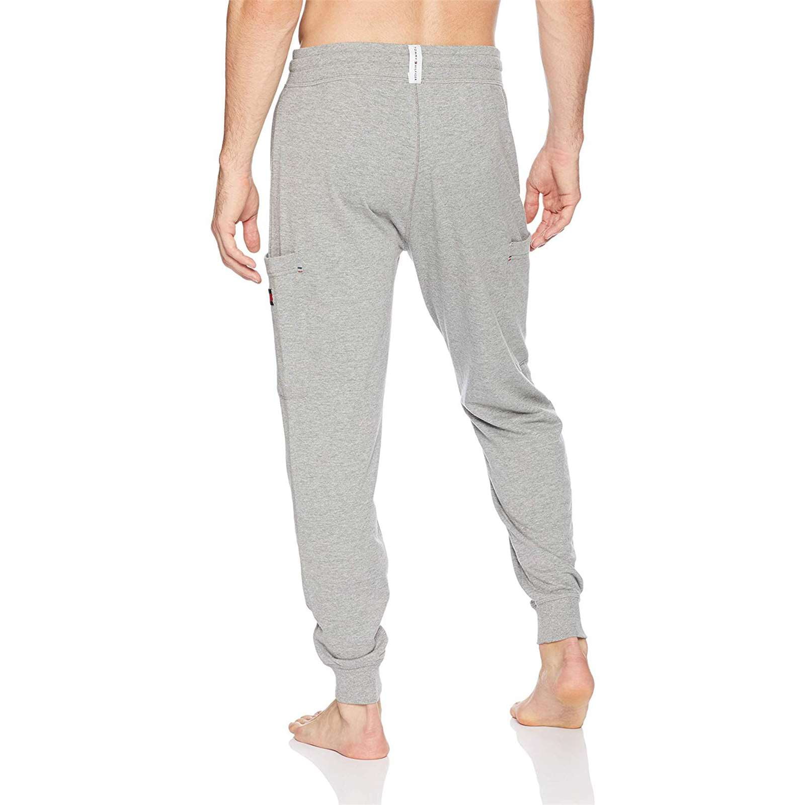 tommy hilfiger grey joggers mens
